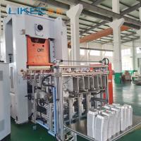 Tipo fixo recipiente de alimento de alumínio de 26KW que faz o curso da máquina 240mm
