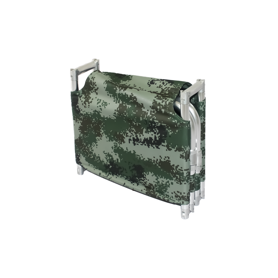 46 x 48 X14cm que dobram a liga de alumínio verde militar 7kg da maca médica