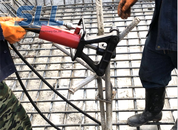 Portable Manual Hydraulic Steel Bending Machine / Concrete Spraying Equipment