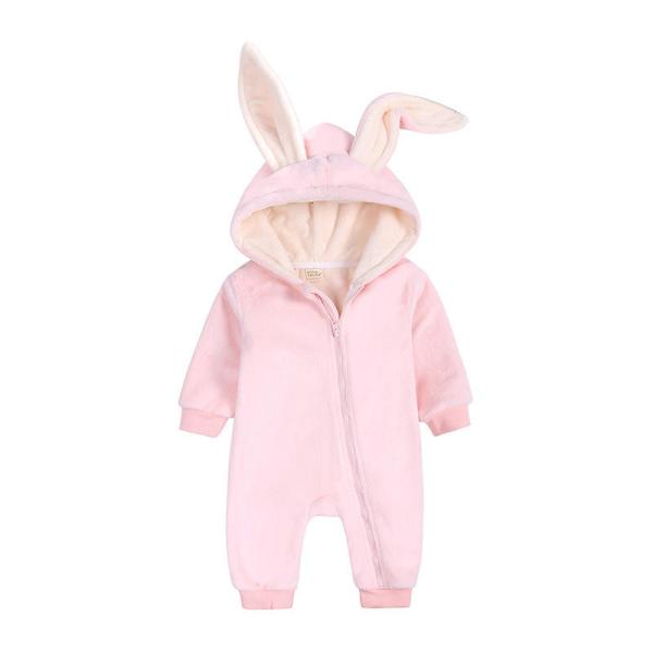Children'S Newborn Baby Winter Jumpsuit Thickened Plush