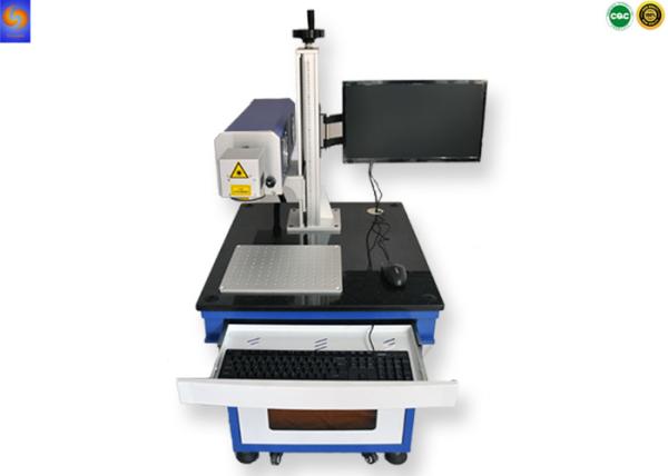 10W Fiber Laser Engraving Machine , CO2 Laser Marker With High Resolution Galvo Head