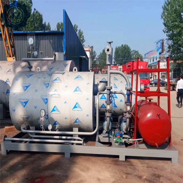 1400kw industrial Oil, Gas Fired Thermal Oil Boiler Heating System For Reaction Tanks