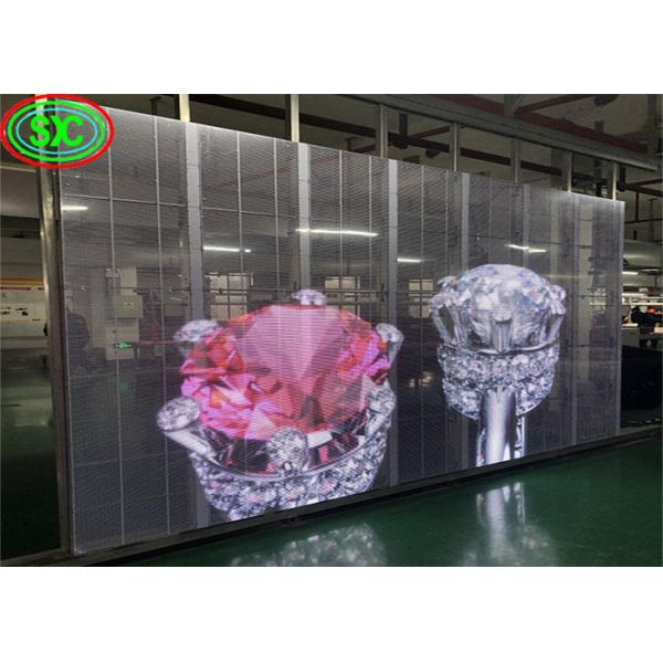 Крытая стена СИД П3.91 стекла 1000ММкс500ММ прозрачная