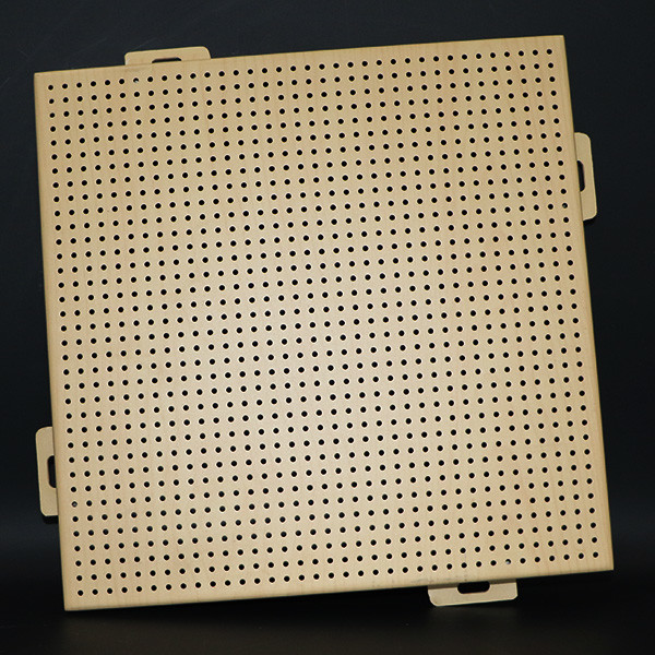 Building Exterior Facade Decoration Perforated Aluminum Wall Panel With 10 Years Warranty