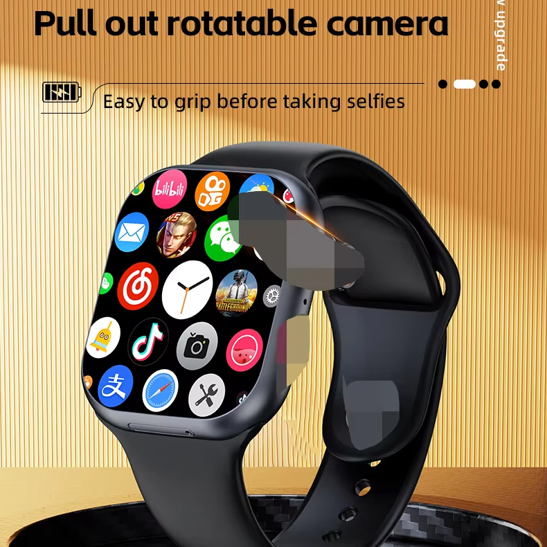 Hot Selling CD20 Unisex Smart Watch 4G SIM Card IP67 Magnetic SOS Heart Rate Detection GPS Tracking Student for Europe Asia