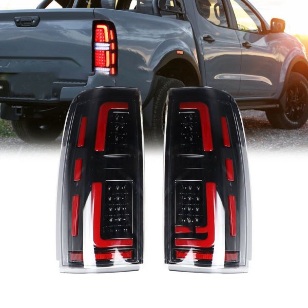 Demillon Advanced Car Led Red Tail Lights 1999-2006 for Chevrolet Silverado Modified Brake Lights Taillights