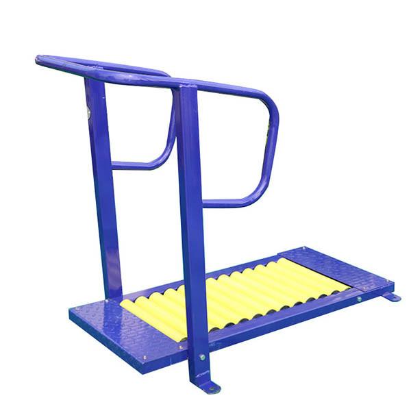 Body Building Public Outdoor Exercise Equipment Powder Coated Mateial 1.06m Size