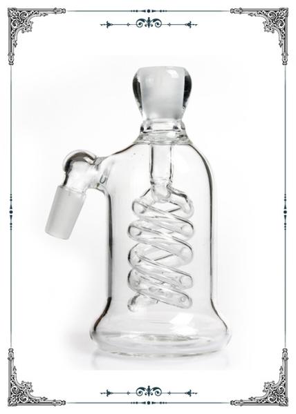 Helix Percs Ash Catcher 45 90 Degree For Glass Bong Smoking Water Pipes Ashcatcher