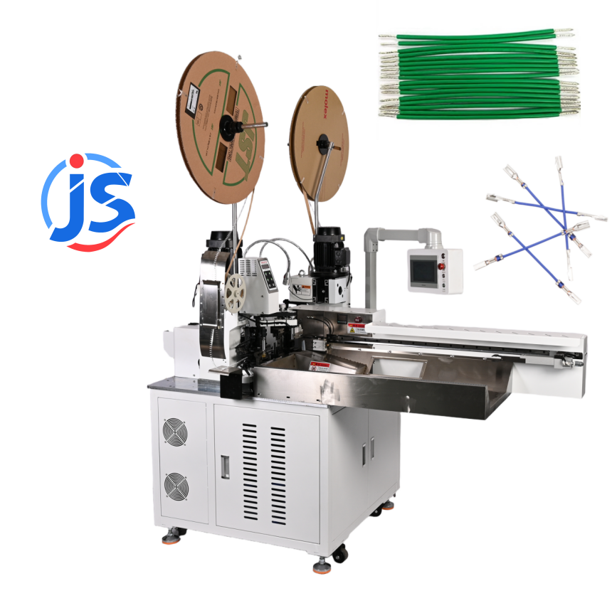 Servo Drive Automatic Soldering Machine Touch Screen Wire Stripping And Twisting Machine