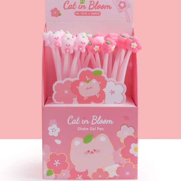Squishy Pens For Kids,Cartoon Cute Fun Pens,Black Gel Ink Pens For Kids Party Favors Classroom Prizes School Office Home Supplies