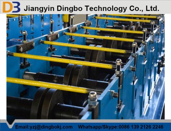 Cr12C Shape Double Layer Roll Forming Machine PLC Vector Inverter