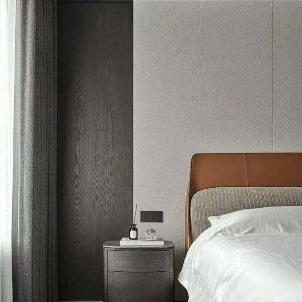Customized Colors PET Acoustic Panels With Leather Finish For Wall Decor