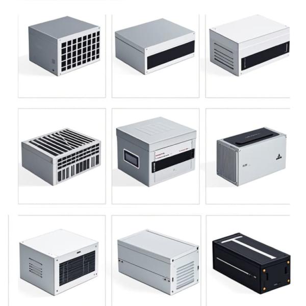 Cubierta electrónica de aluminio personalizada Aplicación para el hogar Concha metálica