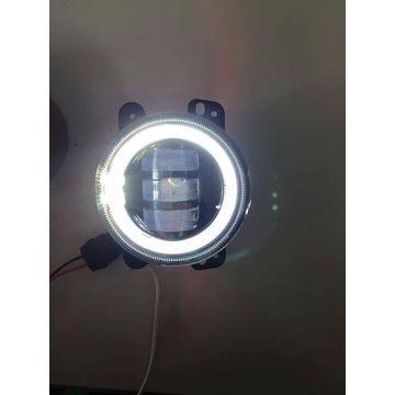 Black aluminum 4 Inch 30W Led Fog Lights DC12-15V  For Trucks Harley Motorcycles Stainless Steel Bracket