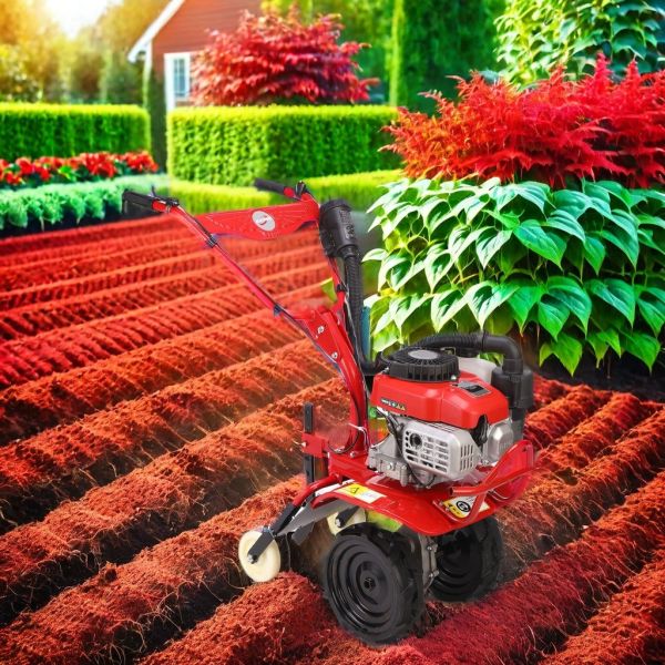 Farm Work Machinery Compact Home Mini Weeding Power Tiller Gasoline/Diesel Subsoiler