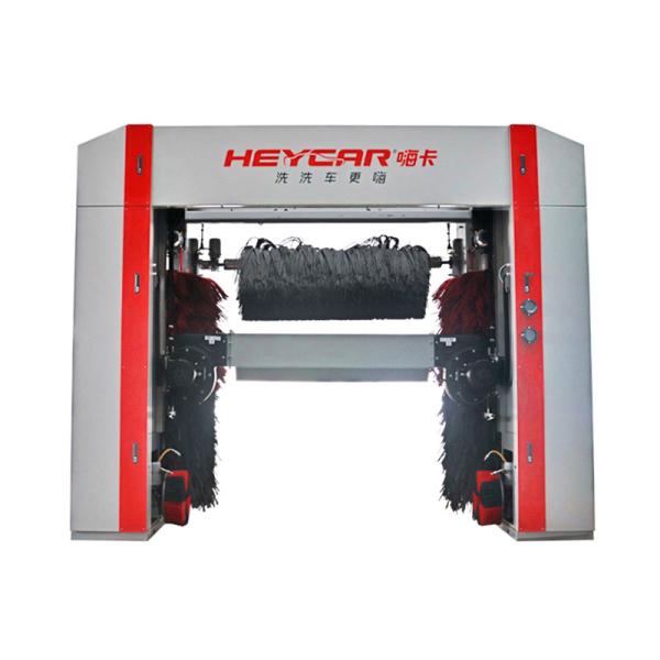 Water Spraying System Full Automatic Car Wash Tunnel Machine with Dryer and Drying Brushes 368*230*285cm