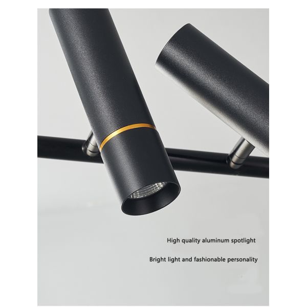 Nordic Designer Long Arc Lamp Spotlight chandelier dining room Bar Minimalism Chandelier(WH-MI-391)