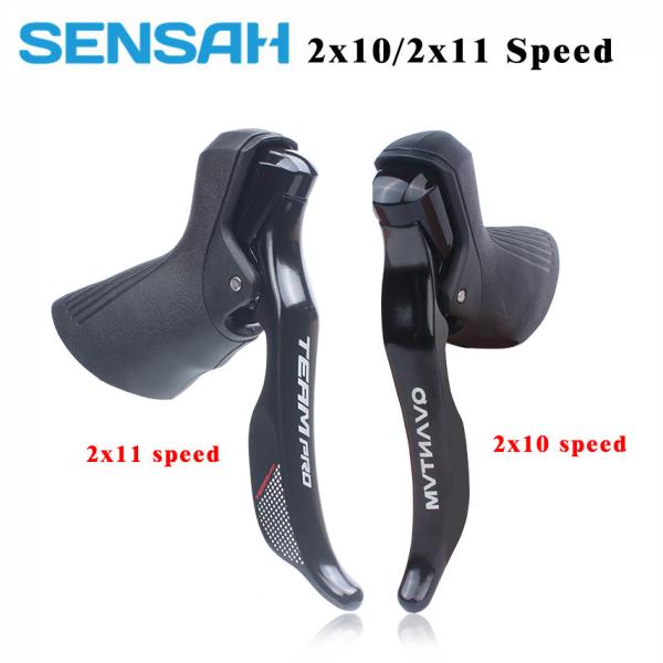 Lightweight and Durable Aluminum Alloy Road Bicycle Brake Lever Compatible with SHIMAN0 Transmission