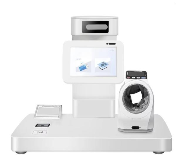 Equipo de diagnóstico médico de hospitales Analisador de composición corporal 10.1 pulgadas pantalla táctil