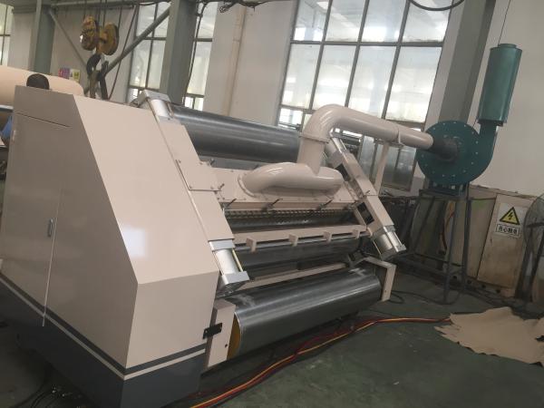 Fixed Corrugated Single Facer Corrugated Carton Machinery CE / ISO9001