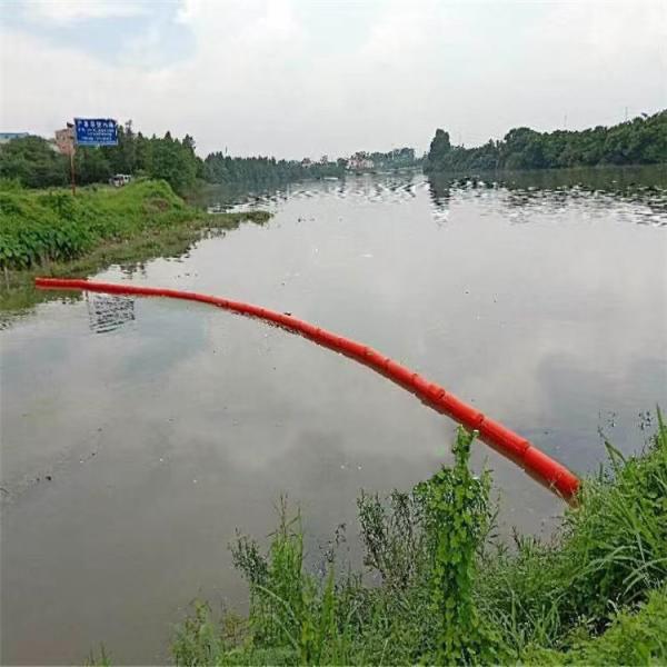 Barreiras flutuantes de alta resistência à tração HDPE 400 mm-800 mm de diâmetro
