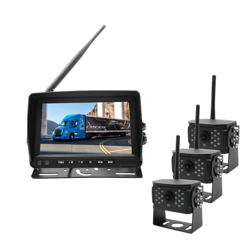 AHD 1080P Digital Trailer Truck Wireless Backup Camera System 10 Monitor Parking system