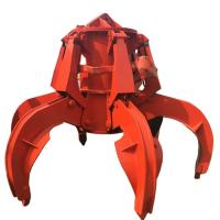 5 Tonne Excavator Attachments Electro Rotating Hydraulic Grab Bucket