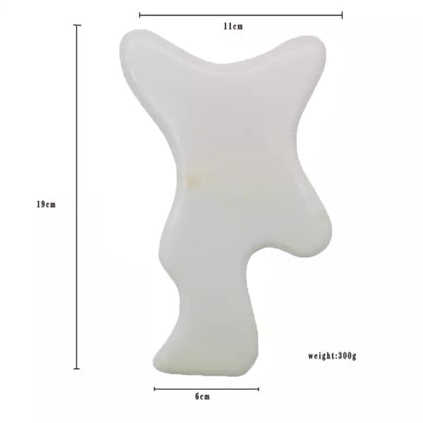 Customized Large Size Gua Sha Massage Tool Natural Stone Guasha Board for Body Skincare Massage SPA Acupuncture Therapy