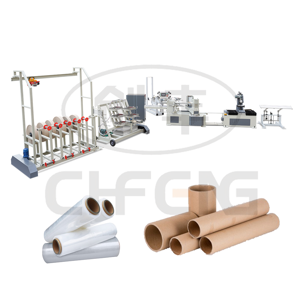 Single Color Printer for Paper Tube Core Production