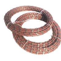 8.8mm Diamond Wire Saw For Marble profilant des outils coupant la pierre dure de roche de pierre