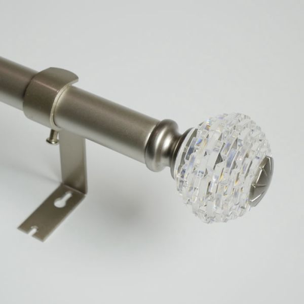 KIEI EP1005 19mm curtain pole ends Luxury Adjustable Factory Outlet