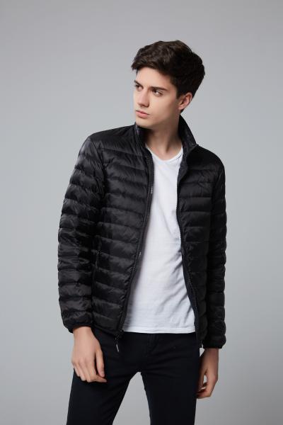 Custom Mens Down Winter Coats , Thick Waterproof 3 In 1 Outdoor Jackets