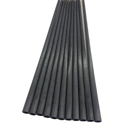 66% de C Conteúdo de 1.6 mm de fibra de carbono de piscina com tubo cônico e resistência à abrasão