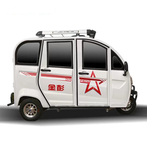 Triciclo elétrico incluido 650W Mini New Energy 60V da carga de 3 rodas para o passageiro 4
