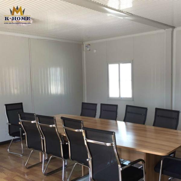 Tipo moderno escritório portátil do recipiente com projeto modular da construção rápida da acomodação
