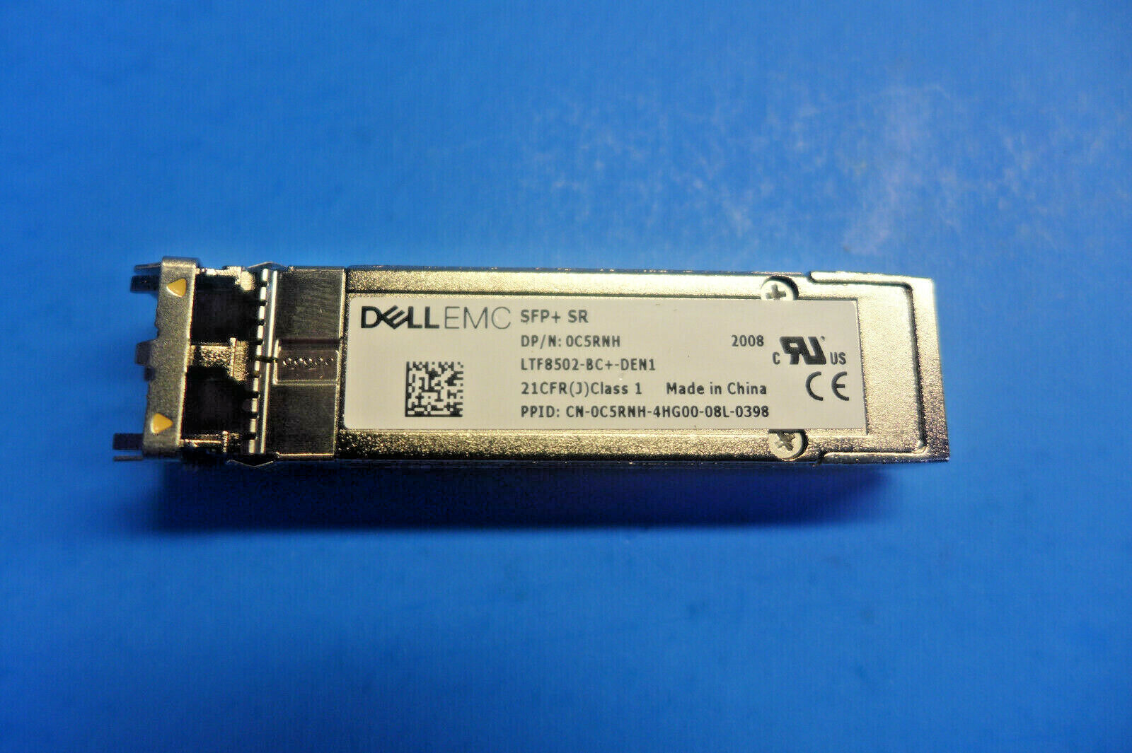 Модуль приемопередатчика Dell 10GBASE-SR SFP+ 850nm 300m LTF8502-BC+-DEN оптически