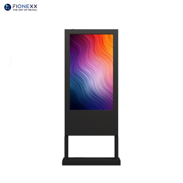 RoHS 55 polegadas de sinalização digital autônoma Display Totem LCD de lado único
