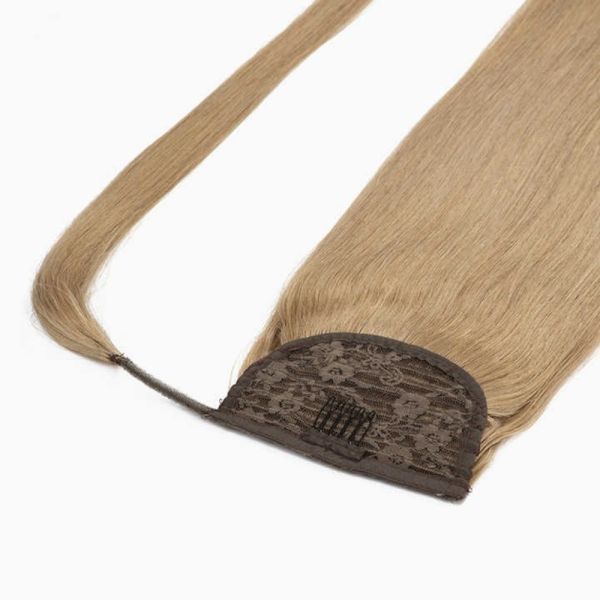 Remy Hair Brazilian Curly Wrap Around Ponytail Human Hair with No Tangle