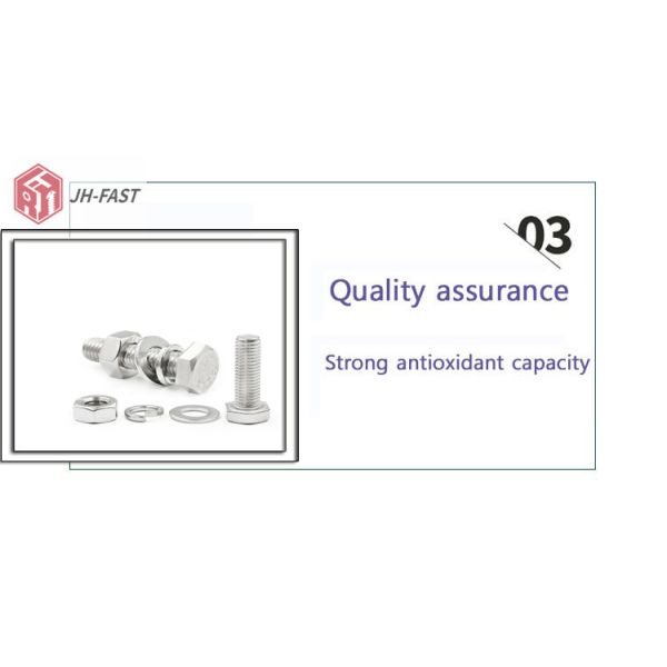 Прямая отделка GB Стандартные шестеренные болты и гайки из нержавеющей стали 304 316 для производства