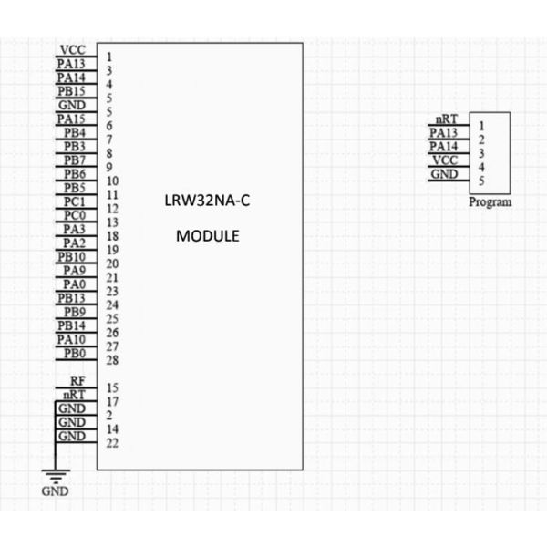 Интернет антенны винтовой линии модуля St Stm32wle Lorawan вещей
