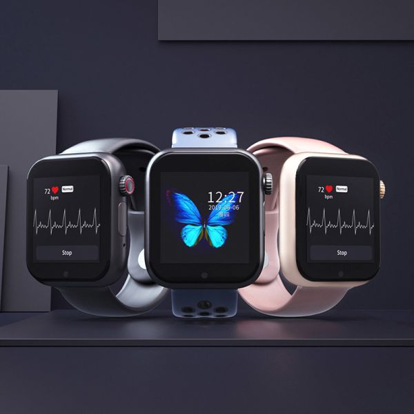 Наручные часы будильника с слотом СИМ-карты, удя дозор на открытом воздухе спорта Гпс