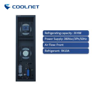 30kW R410A In-row Precision Air Conditioner with 9200 m3/h Airflow for Data Centers