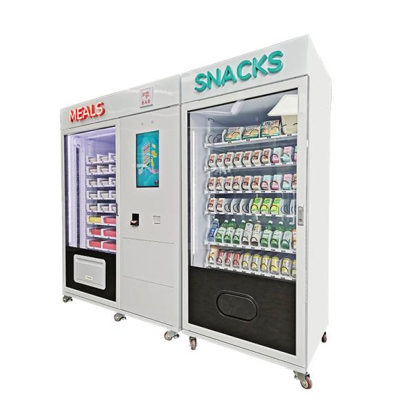 Máquina de venda automática feita sob encomenda do sanduíche conveniente público do alimento de café da manhã com mícron da micro-ondas
