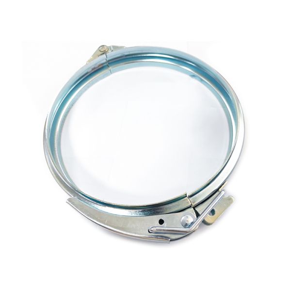 El tubo galvanizado de encargo de la banda de V acorta la liberación rápida para el sistema de ventilación