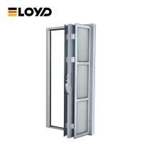 Balcão Custom Alumínio Porta dobrável Quadro Patio Pádia Sudoeste Portas de vidro Para Quartos Villa