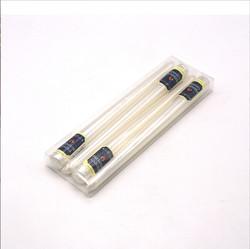 Factory wholesale  high quality electroplating multiple colored gold silver long burning non drip  taper candles