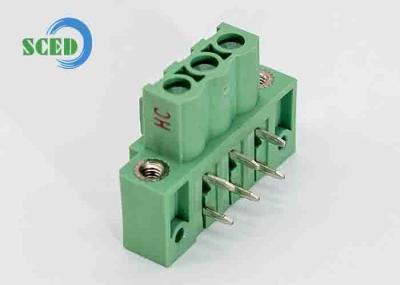 Plug-in Terminal Block Plug Female Sockets 5.08mm 2-20P 300V 18A Copper Terminal