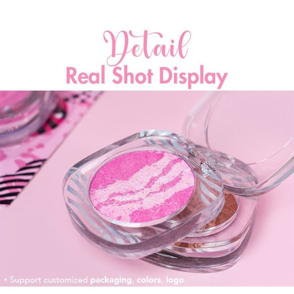 Diamond Glowing Glitter Makeup Highlighter Single Pressed Glitter Eyeshadow Palette