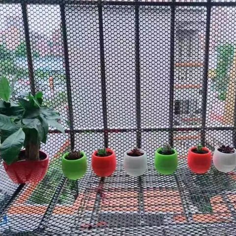 Green And White PE Plastic Flat Netting Mesh for Farm Chicken Fencing