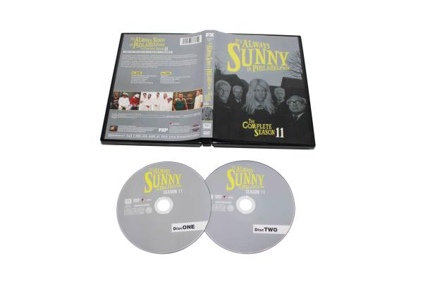 Free DHL Shipping@New Release HOT TV Series It's Always Sunny in Philadelphia Season 11 Brand New Factory Sealed!!